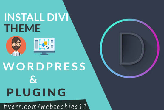 Gig Preview - Design wordpress website using divi builder or divi theme