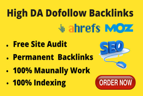 Gig Preview - Build spam free high quality seo dofollow backlinks