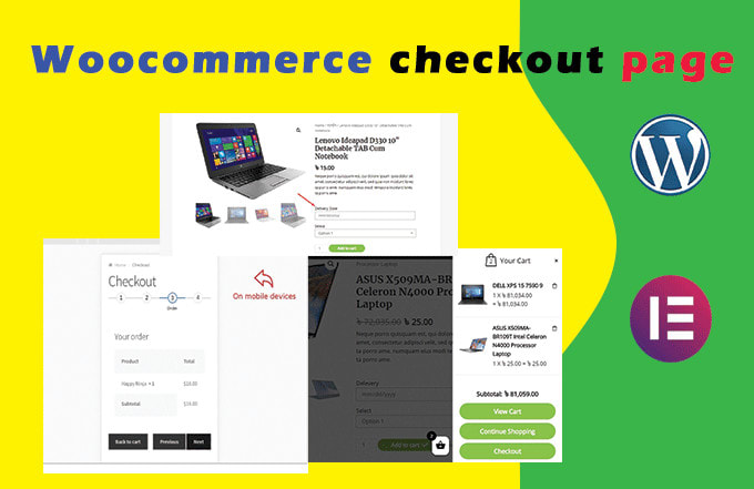 Bestseller - do any woocommerce checkout page, cart page customisation