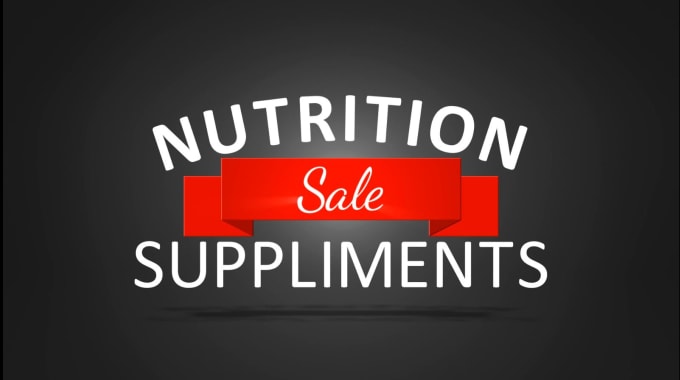 Gig Preview - Create nutrition supplement sale ad