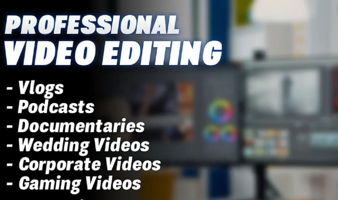 Gig Preview - Be your youtube video editor