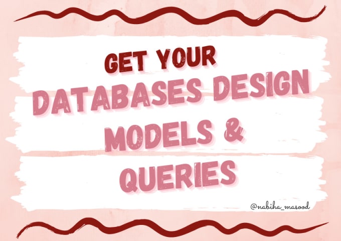 Gig Preview - Create erd models, relational schema and database queries