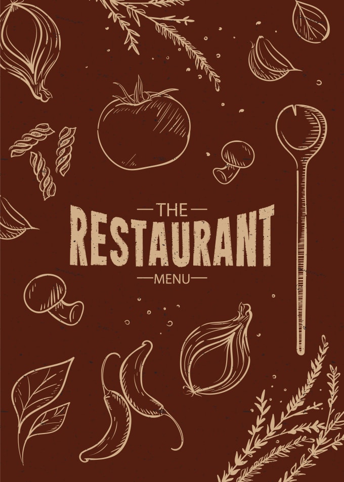 Gig Preview - Create professional, beautiful, restaurant food menu design