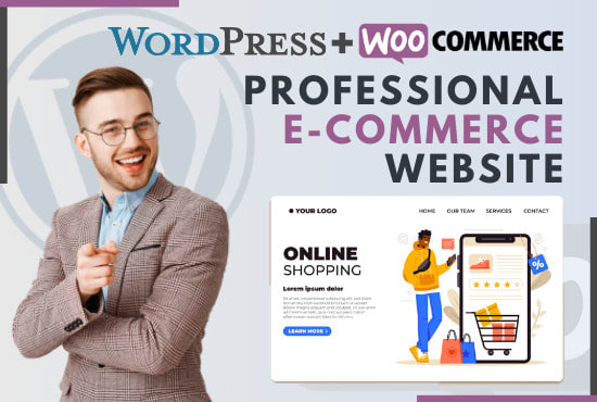 Gig Preview - Create responsive ecommerce wordpress website