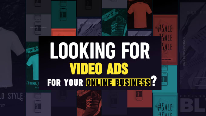 Gig Preview - Create product video ads for your  business