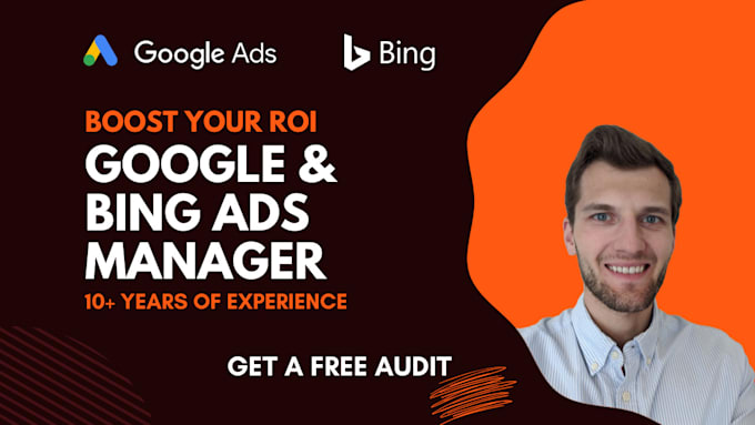 Gig Preview - Be your google ads manager bing PPC campaigns optimization