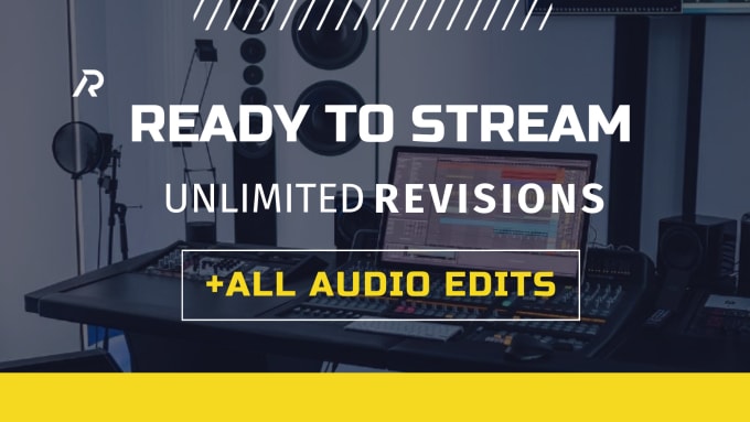 Gig Preview - Edit mix n master your audio music track, unlimited