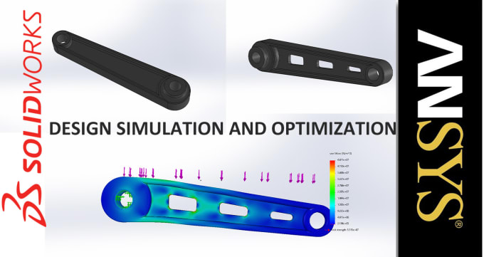 Gig Preview - Do structural analysis and design optimization on solidworks and ansys