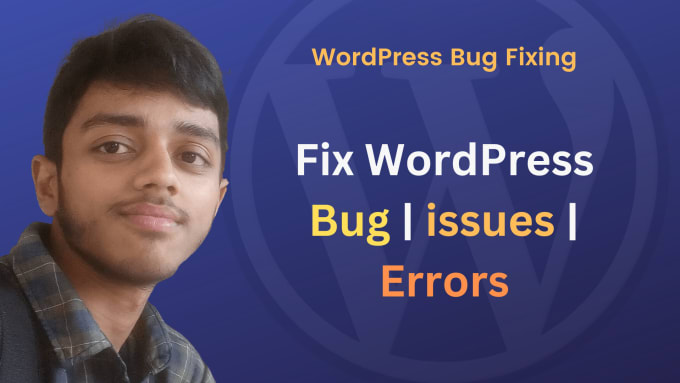 Gig Preview - Fix your wordpress website issues errors issues