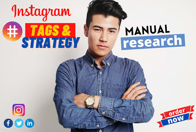 Gig Preview - Research killer hashtag strategy for instagram growth