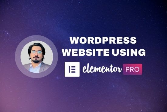 Gig Preview - Create a responsive wordpress website using elementor pro