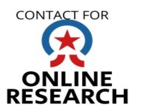 Gig Preview - Assist you in online research