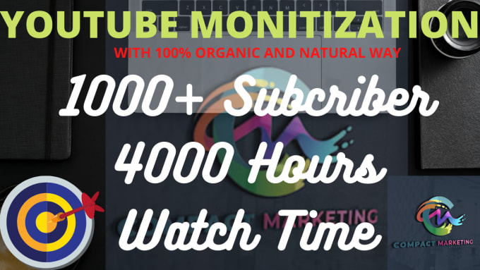 Bestseller - do organic promotion and marketing for youtube monetization