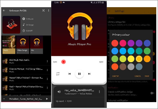 Gig Preview - Provide android online or offline music player with web admin panel