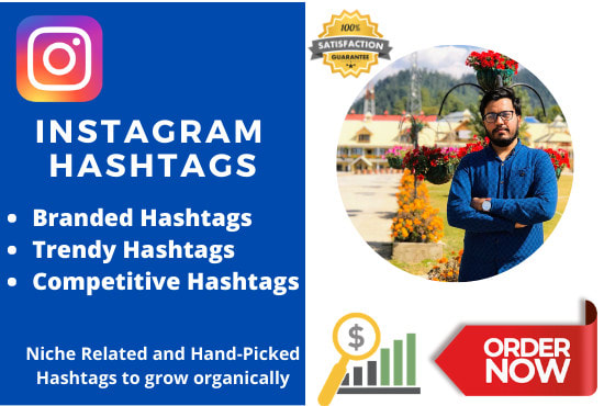 Gig Preview - Create personalized instagram hashtags