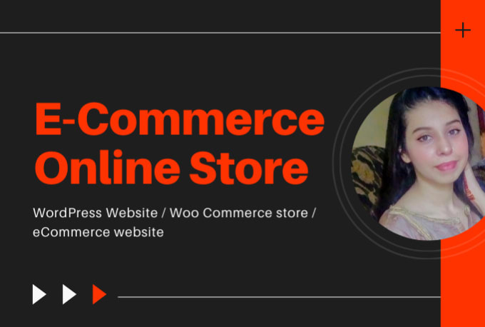 Gig Preview - Create ecommerce website online store and wordpress website