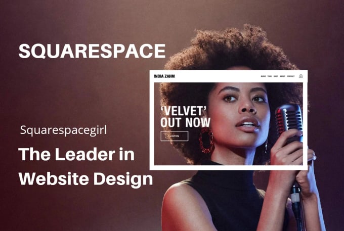 Gig Preview - Create squarespace website design or redesign squarespace