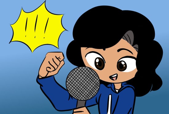 Gig Preview - Voice for your cartoon dubbing needs