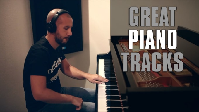 Gig Preview - Be your pianist for world class piano tracks