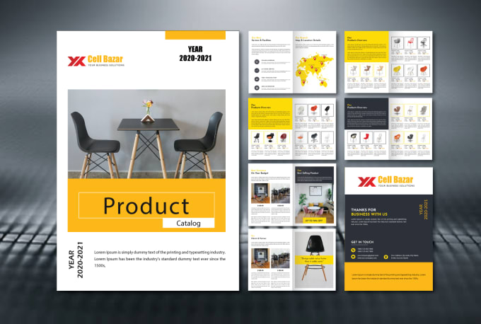 Gig Preview - Design catalog, company profile, booklet, brochure