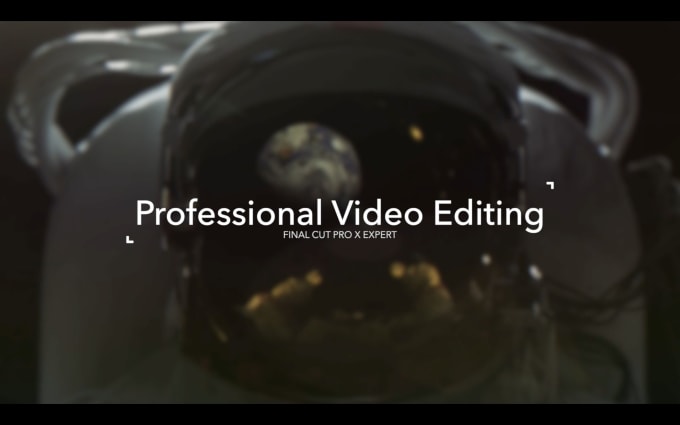 Gig Preview - Do professional video editing and post production