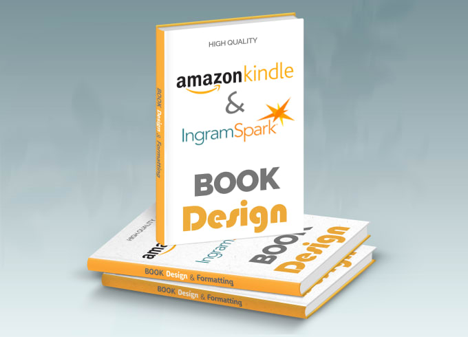 Gig Preview - Design books for amazon KDP and ingramspark with indesign