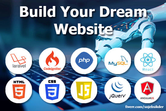 Gig Preview - Build you full php website