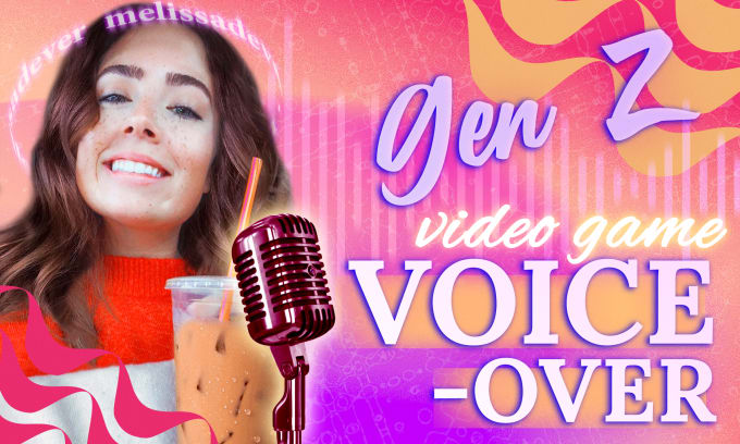 Gig Preview - Record a gen z voice over for your video game project