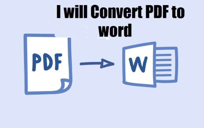 Gig Preview - Convert your image and pdf file to word or text