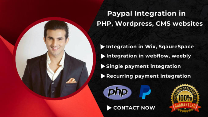 Gig Preview - Do paypal integration in php, wordpress and cms websites