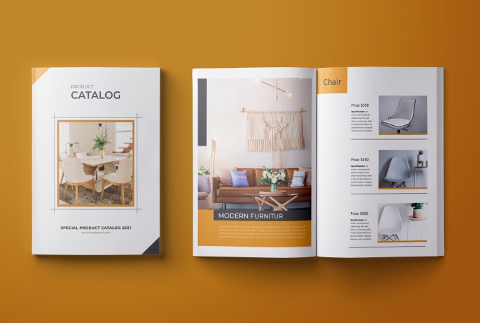 Gig Preview - Design product catalog magazine lookbook by indesign or affinity