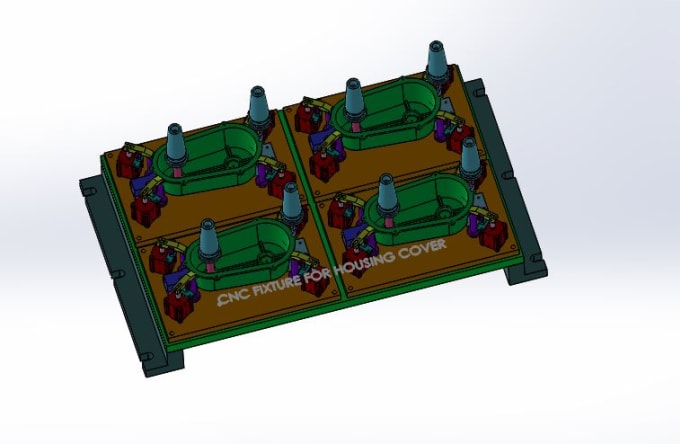 Gig Preview - Design cnc vmc fixtures for auto parts