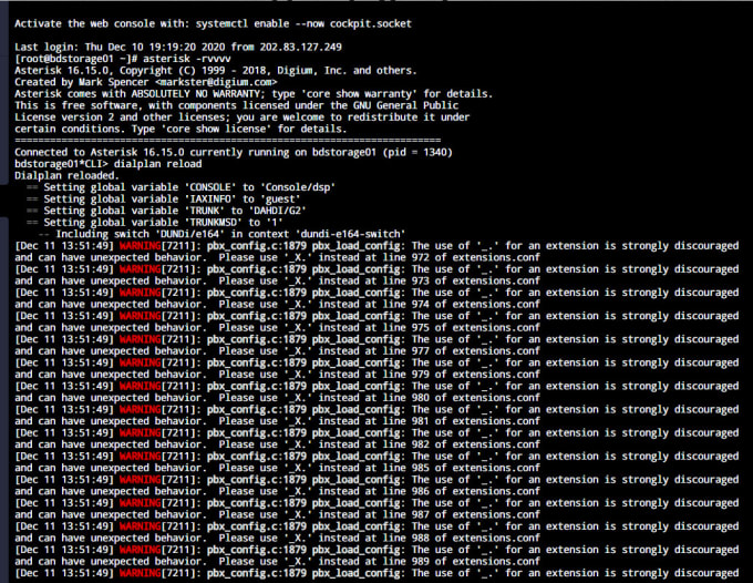 Gig Preview - Troubleshoot linux server, asterisk, PHP, vps, and AWS issues