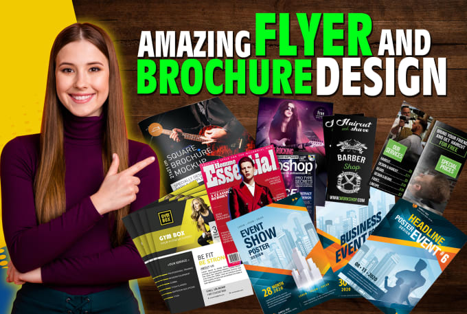 Gig Preview - Do professional flyer and poster design for your business