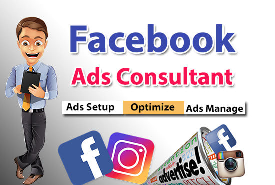 Gig Preview - Do facebook advertising, fb ads, fb advertising, marketing