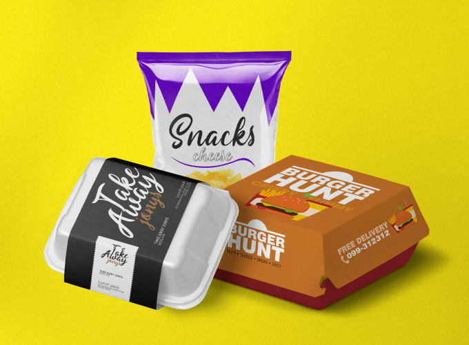 Gig Preview - Do catchy food packaging design for your product