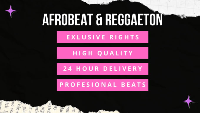 Gig Preview - Make afrobeats, reggaeton, dancehall beats