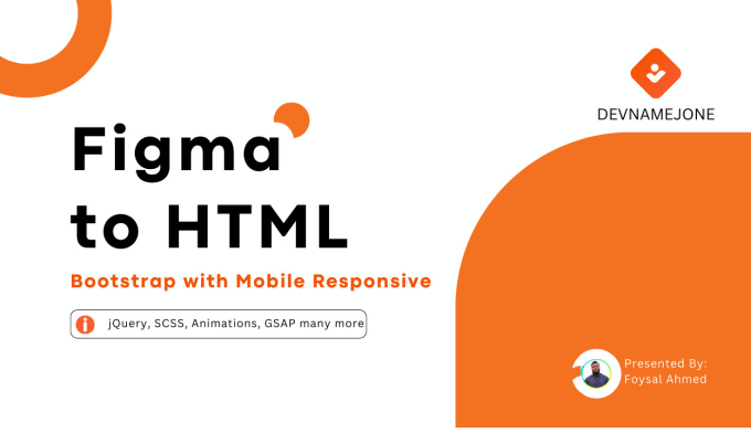 Bestseller - convert figma to HTML with SEO optimization