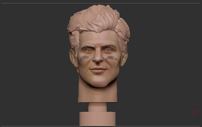 Gig Preview - Make a 3d bust face head model