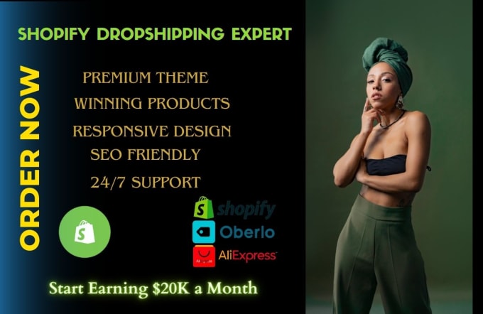 Bestseller - create your professional dropshipping shopify store