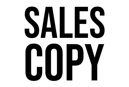 Bestseller - help write your sales copy to introduce your product