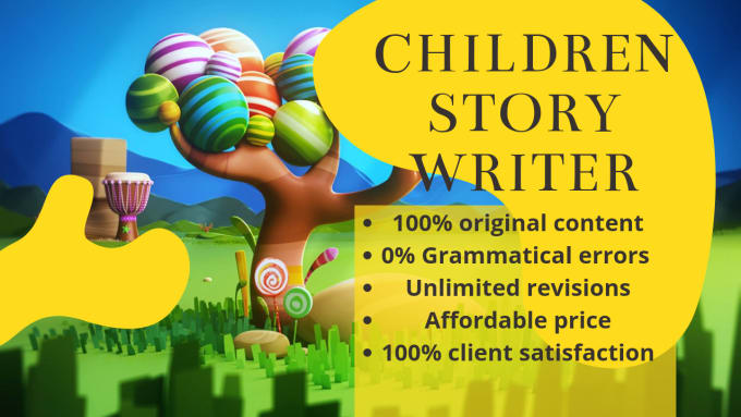 Gig Preview - Write a children story for you