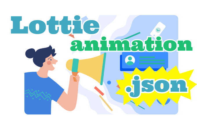 Gig Preview - Create json lottie animation for your website and app