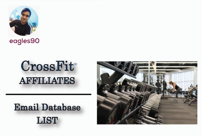 Gig Preview - Create 2024 crossfit affiliates gym list worldwide