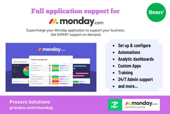 Gig Preview - Provide monday implementation services