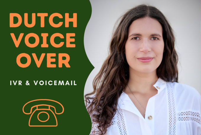 Gig Preview - Create your friendly female dutch IVR or voicemail greeting