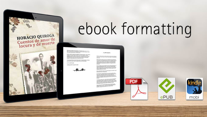 Gig Preview - Format your book for kindle, paperback, epub, mobi and print