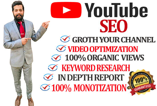 Gig Preview - Do youtube SEO, promotion and boost video to rank on top