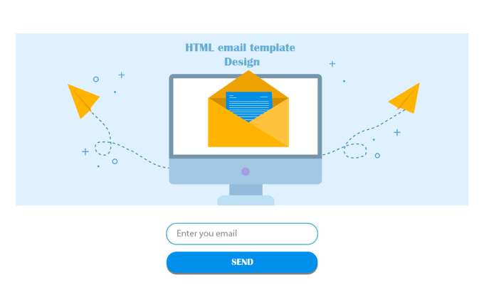 Bestseller - html email template design