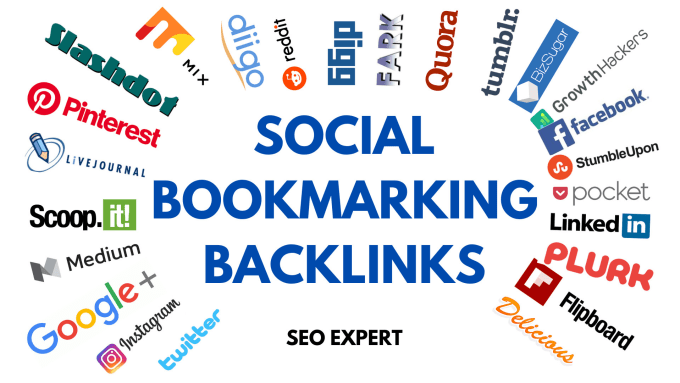 Gig Preview - Submit URL bookmark backlink social content sharing sites